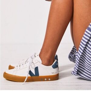 Veja Campo Sneaker White and Blue